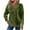 Deep Green, variant on gakvbuo Long Sleeve Tunic Tops for Women Women'S Solid Color Block Clip Cotton Hooded Button Long Sleeve Hoodie Top