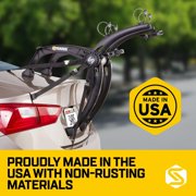 Saris Trunk Bike Rack Mount Bones EX for Car and SUV, 2 Bikes