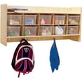 thumbnail image 4 of RRI Goods 10 Section Classroom Storage Organizer Shelving Translucent Trays, 4 of 9
