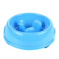 thumbnail image 1 of Blue Puppy Anti-Gulping Bloat Preventing Bowl Alimentador lento Agua Comida Comida Dat Sunnimix Perro alimentador lenta, 1 of 8
