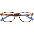Christian Siriano Women's Rx'able Eyeglasses, Mckayla, Tortoise Blue