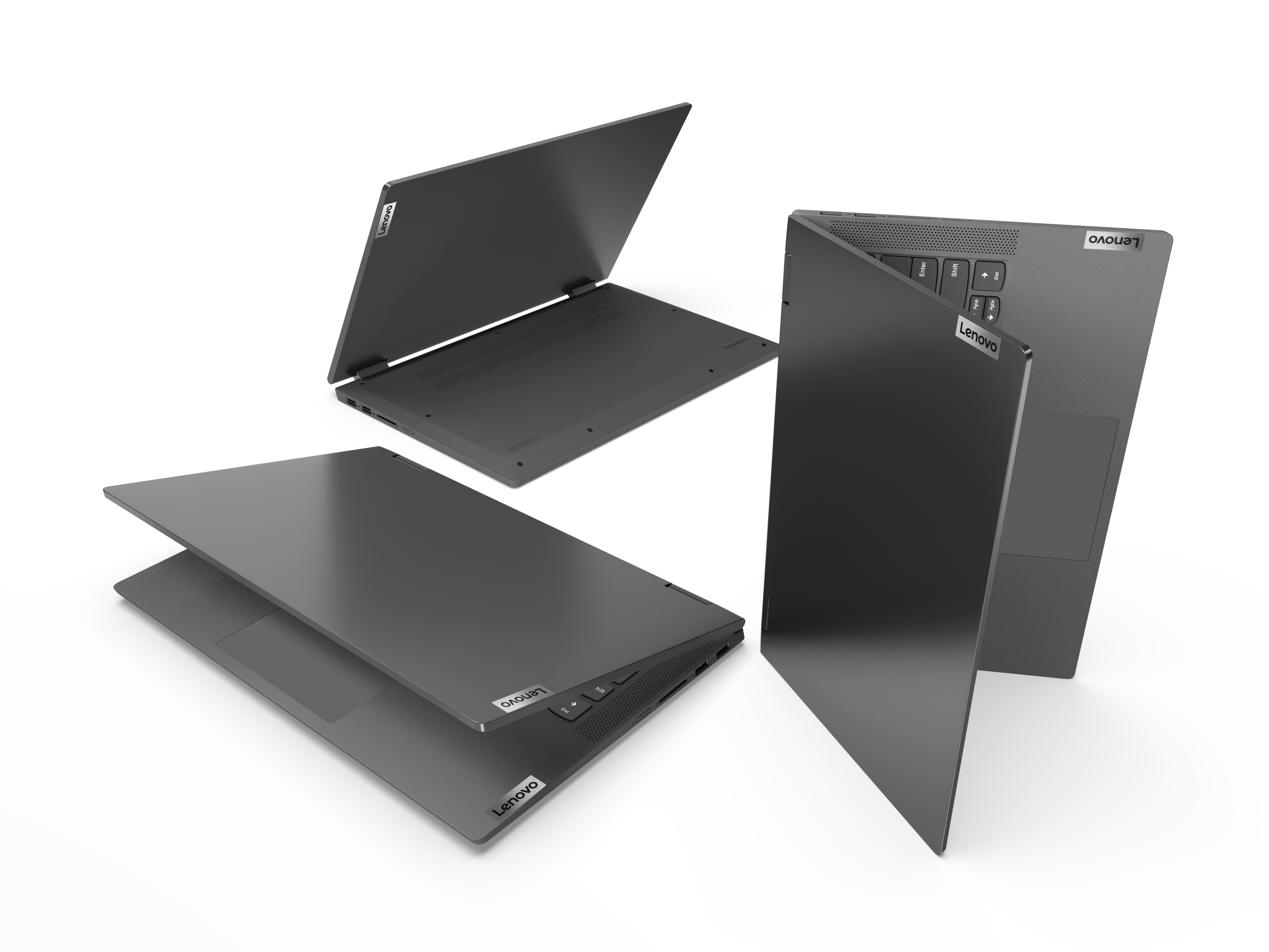 Lenovo IdeaPad Flex 5 14" FHD 2-in-1 Touchscreen Laptop, AMD Ryzen 3 4300U, 4GB RAM, 128GB SSD, Graphite Grey, Windows 10S, 81X2000HUS - image 4 of 18