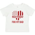 thumbnail image 3 of Inktastic Military Dad Deployment Red Friday Boys or Girls Baby T-Shirt, 3 of 5