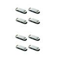 thumbnail image 3 of ziyahi 4pcs Power Plug Socket Holder Punch-Free Adhesive Hook Waterproof Home Gray 2Set, 3 of 6