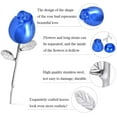 thumbnail image 3 of Rose Flower Cremation Urns for Ashes Memorials Urn Stainless Steel Long Stem Rose Bud Keepsake Decorative for Human/Pet, 3 of 7