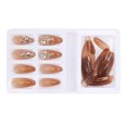 thumbnail image 3 of Uñas postizas, puntas para uñas postizas con degradado Uñas postizas con degradado Puntas para uñas postizas Salida de alta intensidad, 3 of 14