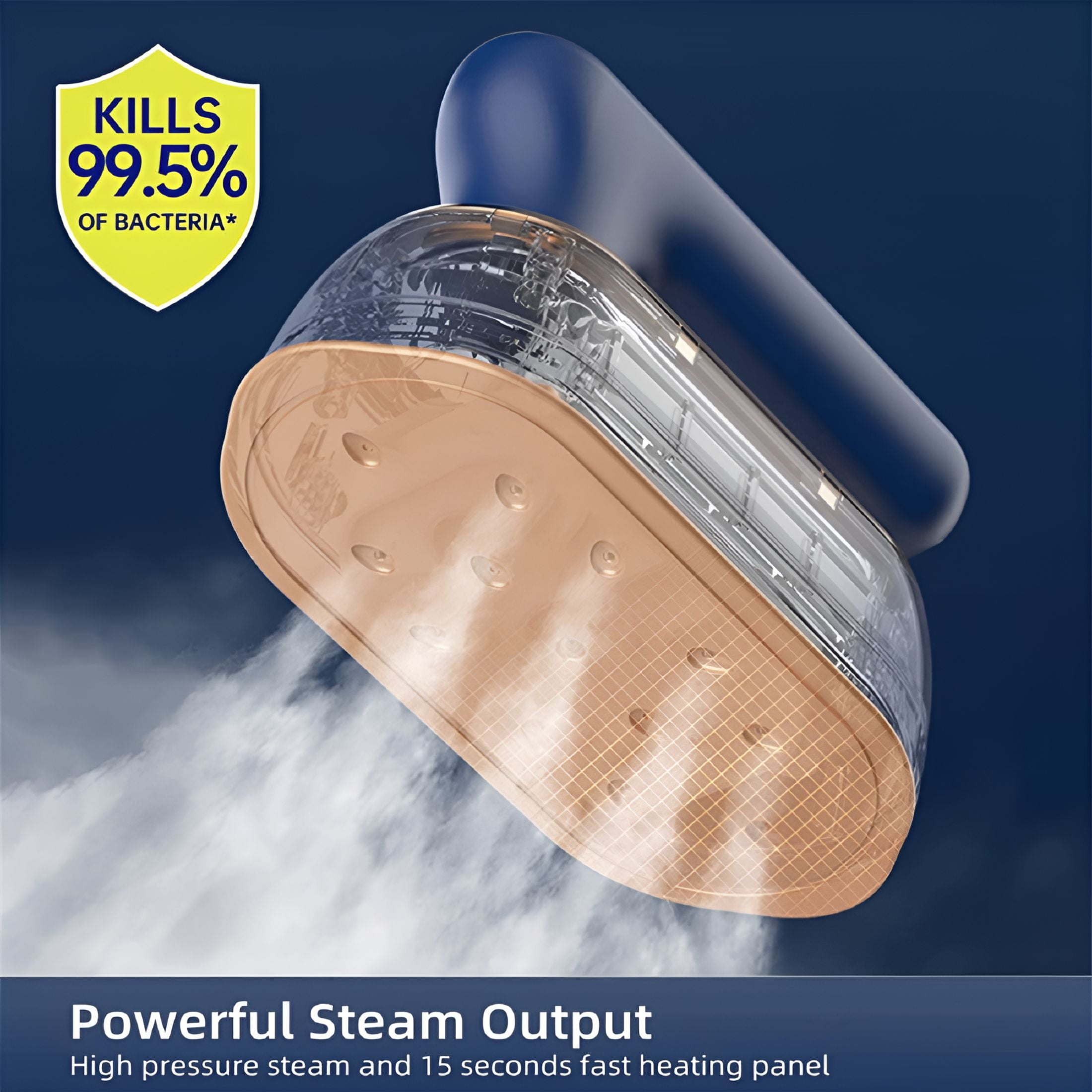 HIBIBUD 2026 New Portable 1200W Garment Steamers Steam Iron for Clothes for Home, Travel, Office, Boutique