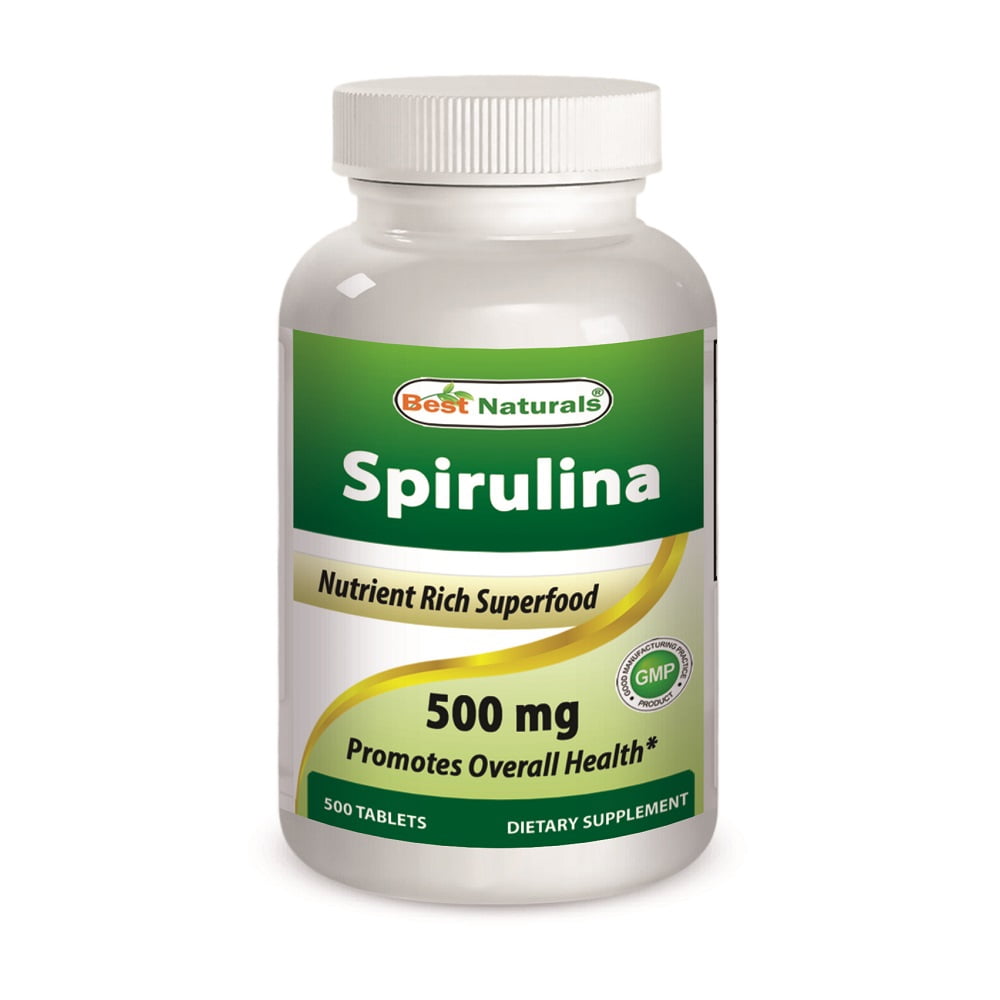 Spirulina 500 mg 500 TAB Walmart Canada