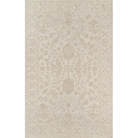 Momeni Cosette Wool Hand Tufted Beige Area Rug 8' X 11'