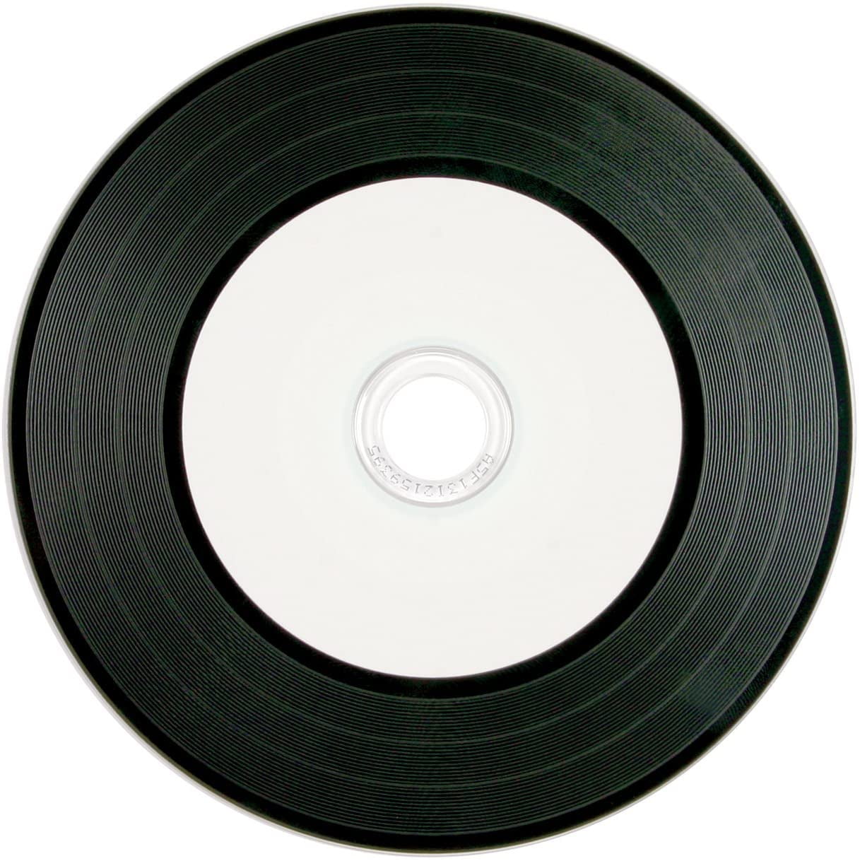 Printable Ink Jet Black Dye Vierge R 80 CDR80 Graphic Express 50x CD Vinyl Imprimable