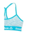 thumbnail image 4 of Reebok Girls Seamless Bras T-Back Bralettes, 2-Pack Size S-XL, 4 of 5