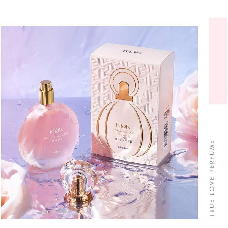 PRINxy Perfume High Level Lasting Fresh Ladies Perfume Mini Perfumes for Women Perfume Gift Convenient To Carry And Give Gifts 50ml Pink