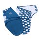 thumbnail image 3 of insular Baby Swaddle Wrap Manta Paquete de 2 Suave algodón Dibujos animados insular Manta envolvente, 3 of 7