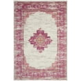 thumbnail image 2 of Nourison Passion Bohemian Ivory/Fushia 10' x 14' Area Rug, (10x14), 2 of 8