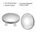 thumbnail image 3 of Uxcell Overflow Ring, Sink Round Cover Signal Layer Stainless Steel Insert in Hole Round Caps for Kitchen Bathroom Silver 2Pcs, 3 of 5