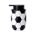 thumbnail image 3 of Décor Living Football Set de Accesorios para Baño de 3 Piezas para Organización y Decoración, Resina, Negro Mate, 3 of 7