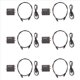 thumbnail image 2 of 6X Adaptador Digital ÓPtico Coaxial Toslink de SeñAl una Convertidor de Audio AnalóGico SV, 2 of 8