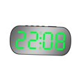 thumbnail image 1 of Reloj despertador digital Reloj despertador Adolescentes con temperatura Reloj de escritorio Dormitorio Reloj despertador para , LED verde negro mayimx despertador digital, 1 of 9