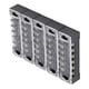 thumbnail image 5 of 5 uds doble fila 6 posiciones 600V 15A bloque de terminales de tornillo tira de barrera de terminales preaislada, 5 of 12