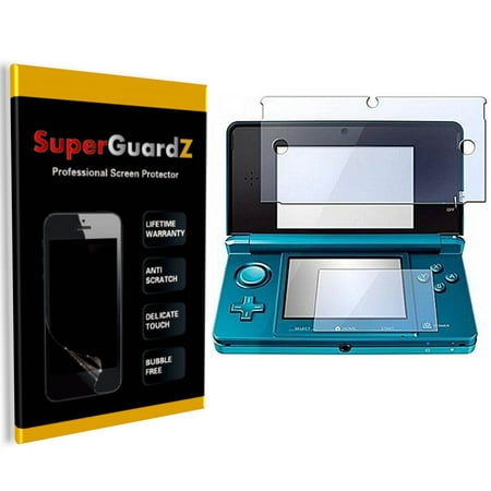 [4-Pack] Nintendo 3DS SuperGuardZ Screen Protector, Anti-Glare, Matte, Anti-Fingerprint, (Best 3ds Screen Protector)