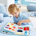 thumbnail image 3 of Educational Busy Board For Toddler Early Learning Develops Fine Motor Skills Play & Sensory Exploration Circular Knitting Needles Interchangeable Circular Knitting Needles Size 8 Circular Knitting, 3 of 3