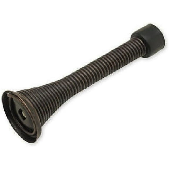 Box of 10 3-1/8" Spring Door Stop - Heavy Duty - Oil Rubbed Bronze