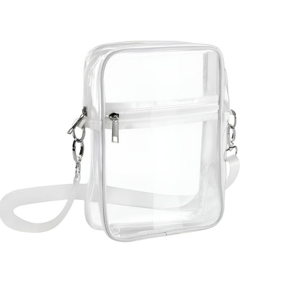 GASTROPOD Clear Bag Stadium Approved Pvc Concert Clear Purse Clear Crossbody Purse Bag Clear Bags for Women,With Front Pocket