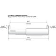 Teravan Standard Extender Converting TP Holders for Larger Toilet Paper