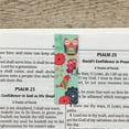 thumbnail image 2 of Set of 6 Faith Encouragements Faith Hope Love Believe Vintage Retro Birds/Floral Inspirational Magnetic Bookmark, Size Small 2.3" x .75", 2 of 3
