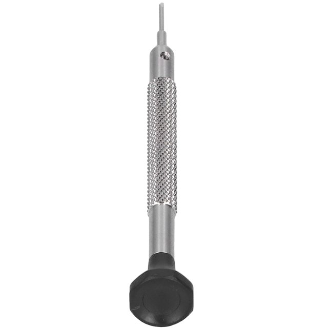 Destornillador De Ranura, Destornillador De Reparación De Relojes De Acero Inoxidable, Agarre Cómodo, Antideslizante, Resistente A La Corrosión Para Taller De Reparación De ANGGREK 1 mm/0,04 pulgadas