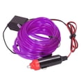 thumbnail image 1 of 5m/16.4ft Auto LED Tira Encendedor de Cigarrillos Drive Luminoso Ambiente Luz Interior del Coche DC 12V, 1 of 8