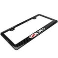 thumbnail image 3 of Corvette C6 Z06 in 3D on Real Carbon Fiber Finish ABS Plastic License Plate Frame, 3 of 8