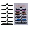 thumbnail image 6 of Five-Layer Sunglasses Display Rack Eyeglass Glasses Stand Holder with Good Portability, can Hold 5 Pairs of Glasses -, 6 of 8
