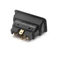 thumbnail image 4 of Unique Bargains 2pcs 6 Pin Car Door Window Power Electric Control Switch Black DC 12V, 4 of 4