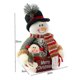 thumbnail image 5 of 2025 Santa Claus Family Portrait Snowman Christmas Decoration 30cm, 5 of 5
