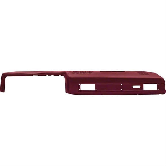 OER 140300 81-91 Chevy Truck Urethane Padded Dash Pad, Carmine