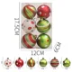 thumbnail image 3 of 6 bolas navideñas de lunares para colgar en el árbol, pintadas a mano, para decorar el árbol, 3 of 5