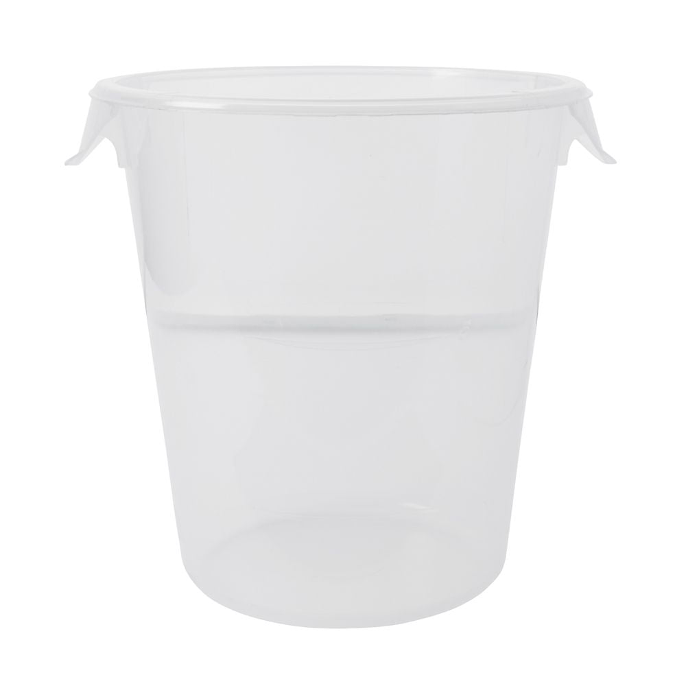 Rubbermaid FG572424CLR Round Clear 8 Quart Storage Container Walmart