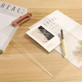 thumbnail image 4 of HESITONE Portable Acrylic Clipboard File Organizer Holder Vertical Writing Pad 12X9Inches, 4 of 18