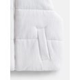thumbnail image 3 of Athletic Works Girl's Velour Corded Vest, Sizes 4-18, 3 of 3
