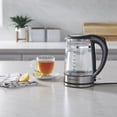 thumbnail image 5 of Hamilton Beach 1.7 L Double Wall Electric Kettle, Cordless Glass & Stainless-Steel Hot Water Boiler, 1500W, Model 40850, 5 of 5