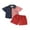 Red Blue, variant on Bagilaanoe 4th of July Clothes for Toddler Baby Boys Stars Stripe Print Short Sleeve Shirt Tops Shorts 1T 2T 3T 4T 5T 6T Kids Independence Day Outfits 2pcs Short Pants Set