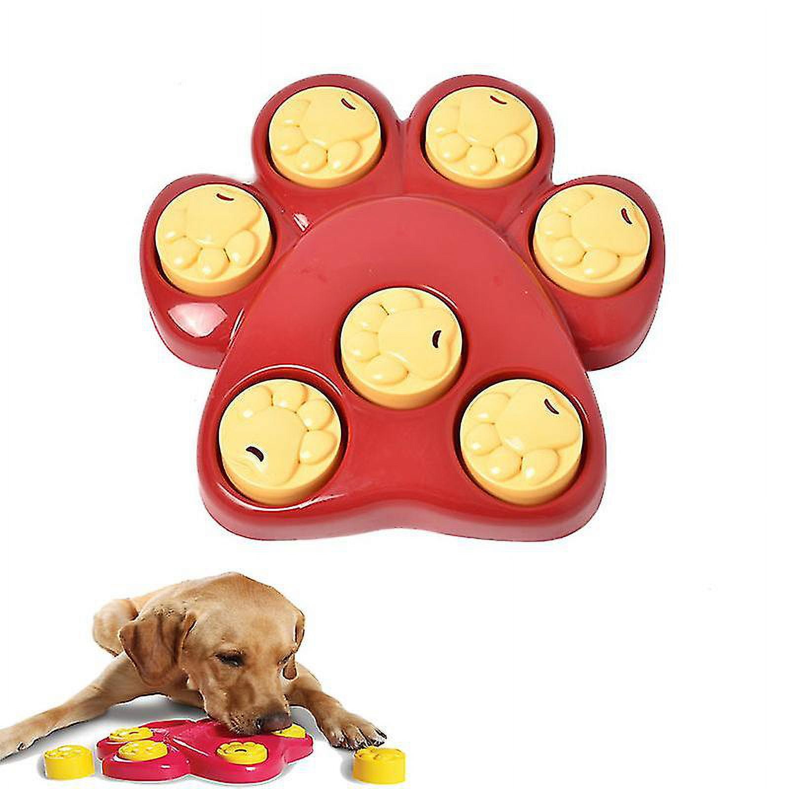 Dog Toys Dog Food Puppy Fun Iq Educational Treat Box Slow Feed Bowl Nontoxic Food Plate Dish Anti Choke Walmart