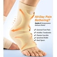thumbnail image 3 of WHCOOL Ankle Brace Compression Sleeve for Men & Women,Adjustable Support with Figure-8 Stability Straps,Pair,L,Black, 3 of 9