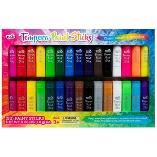 WINSONS Tempera Paint Sticks 24 Colors Washable Solid Paint Sticks for Kids  Non-Toxic, Quick Drying Paint Set