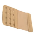 thumbnail image 4 of Women Bra Soft Extender Polyester Flexible Bra Extension Strap Hook  5.7cm  3 Row  4 Row Hook  Skin Color, 4 of 6