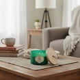 thumbnail image 2 of 14Oz 3 Wick Green Jar Scented Candle With Lid Mimosa - Set of 2, 2 of 4