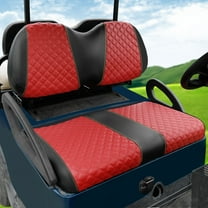 Roykaw Golf Cart Front Seat Cover Universal Fit for Club Car Precedent Golf Cart Front Seat, Red