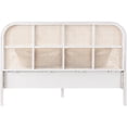thumbnail image 6 of Meridian Furniture Siena White Queen Bed, 6 of 7