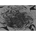 thumbnail image 1 of Ahgly Company Indoor Rectangle Patterned Charcoal Black Area Rugs, 2' x 3', 1 of 6